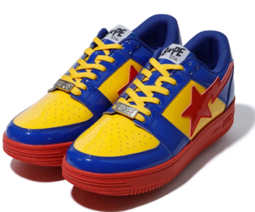 BAPE × DC SUPERMAN BAPE STA LOW Shoes - Bape Clothing